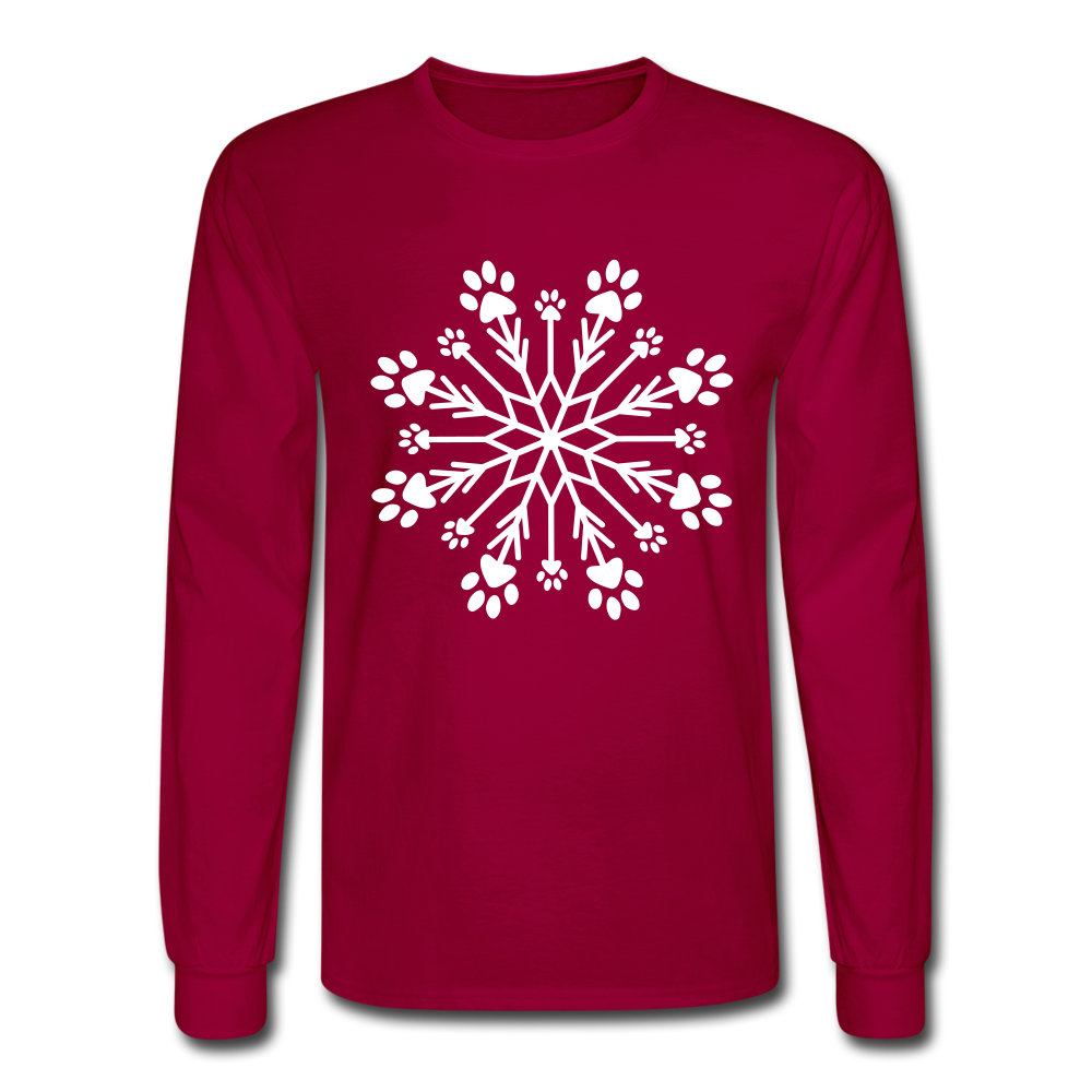
                  
                    Paw Snowflake Classic Long Sleeve T-Shirt - dark red
                  
                