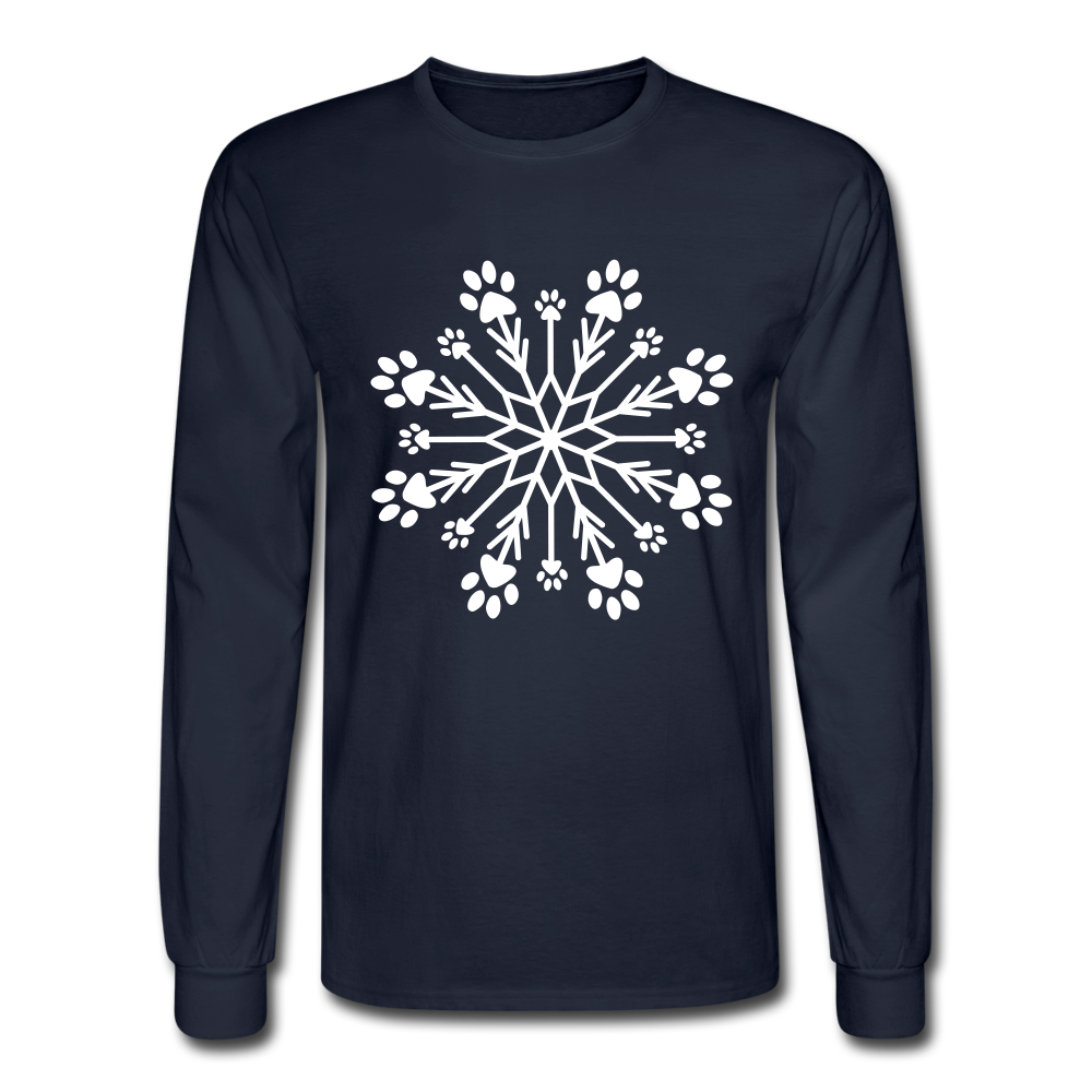 
                  
                    Paw Snowflake Classic Long Sleeve T-Shirt - navy
                  
                