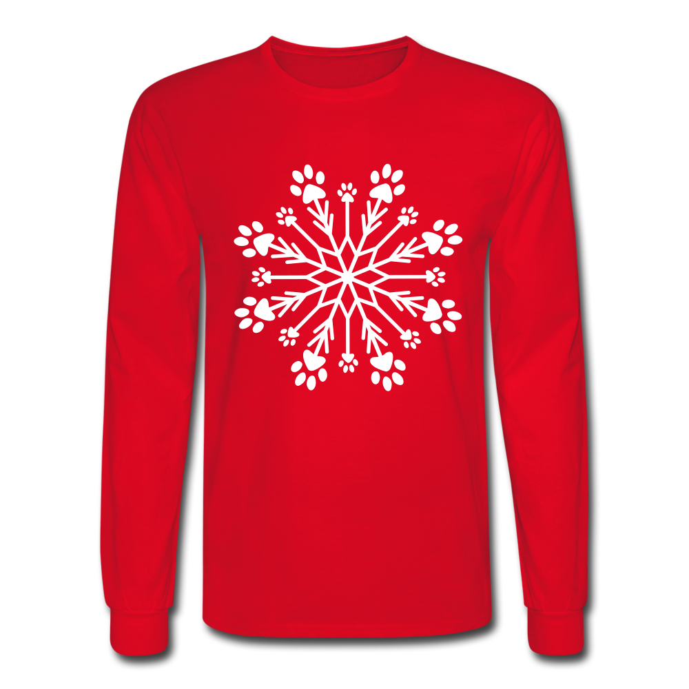 
                  
                    Paw Snowflake Classic Long Sleeve T-Shirt - red
                  
                