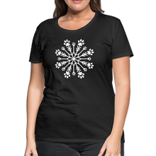 Load image into Gallery viewer, Paw Snowflake Premium T-Shirt - black