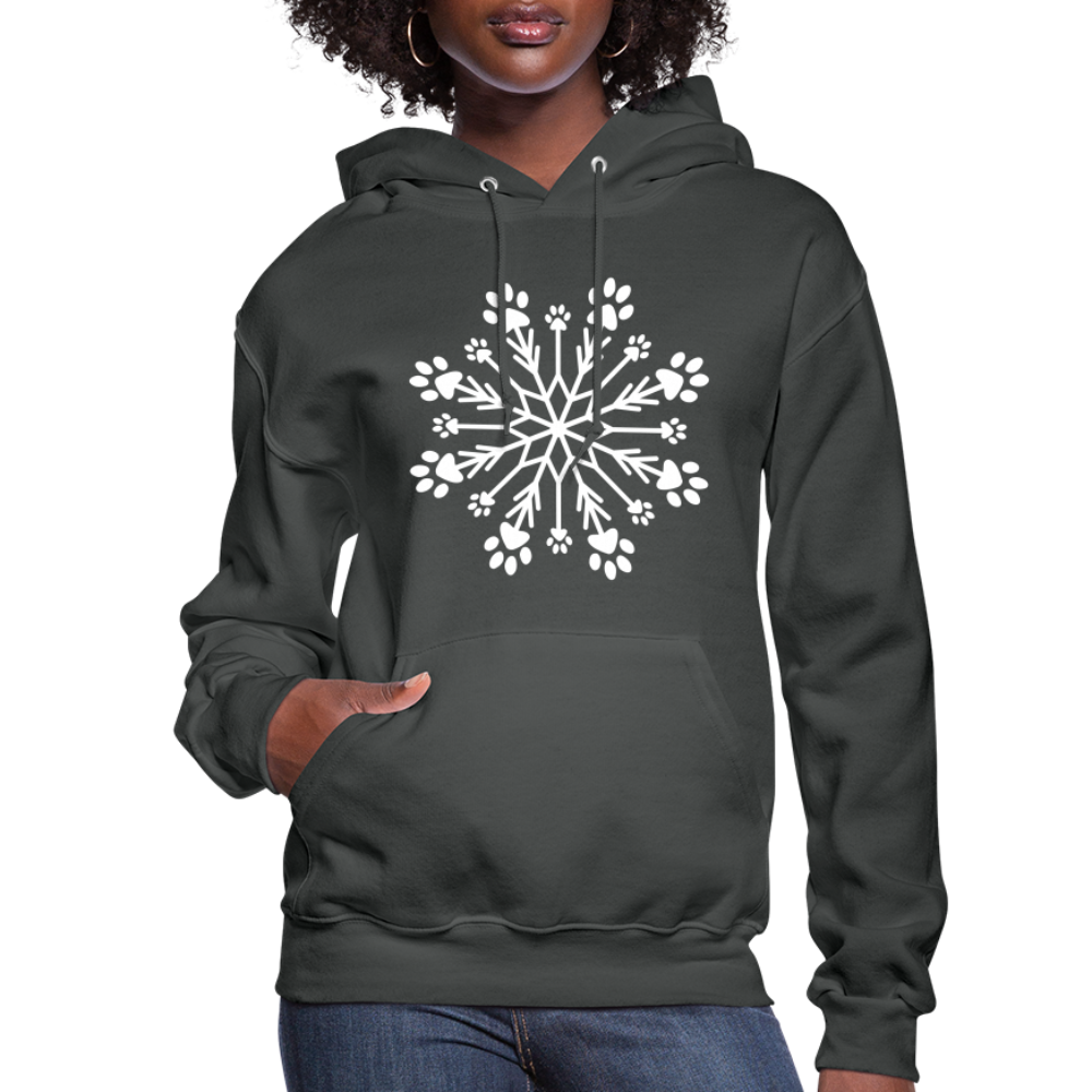 
                  
                    Paw Snowflake Contoured Hoodie - asphalt
                  
                
