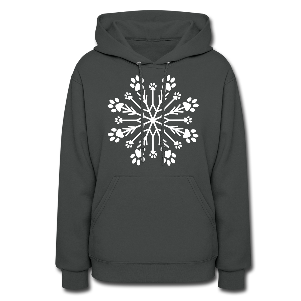 
                  
                    Paw Snowflake Contoured Hoodie - asphalt
                  
                