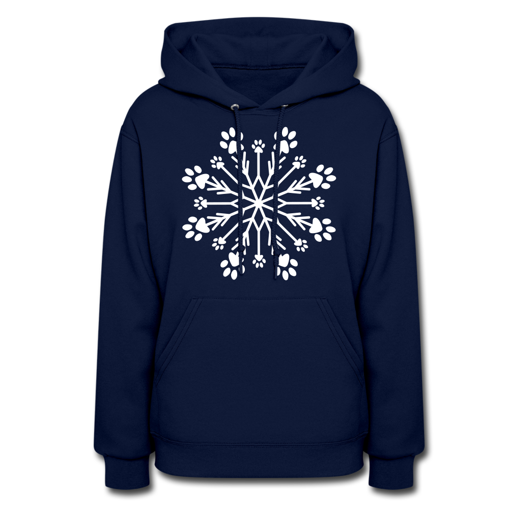 
                  
                    Paw Snowflake Contoured Hoodie - navy
                  
                