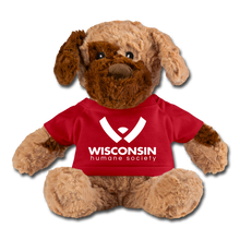 Load image into Gallery viewer, WHS Logo Plush Dog - red