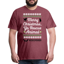 Load image into Gallery viewer, Ya Rescue Animal Classic Premium T-Shirt - heather burgundy