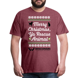 Ya Rescue Animal Classic Premium T-Shirt - heather burgundy