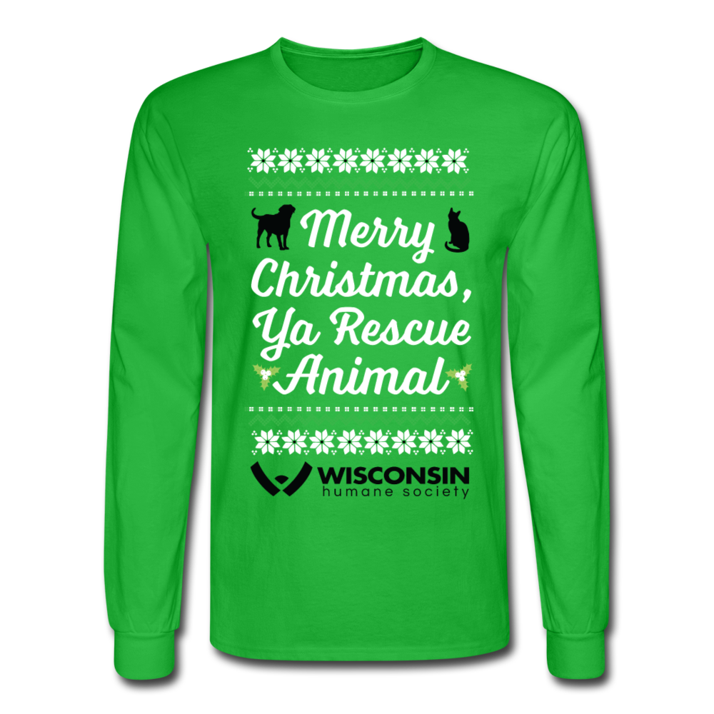 
                  
                    Ya Rescue Animal Long Sleeve T-Shirt - bright green
                  
                