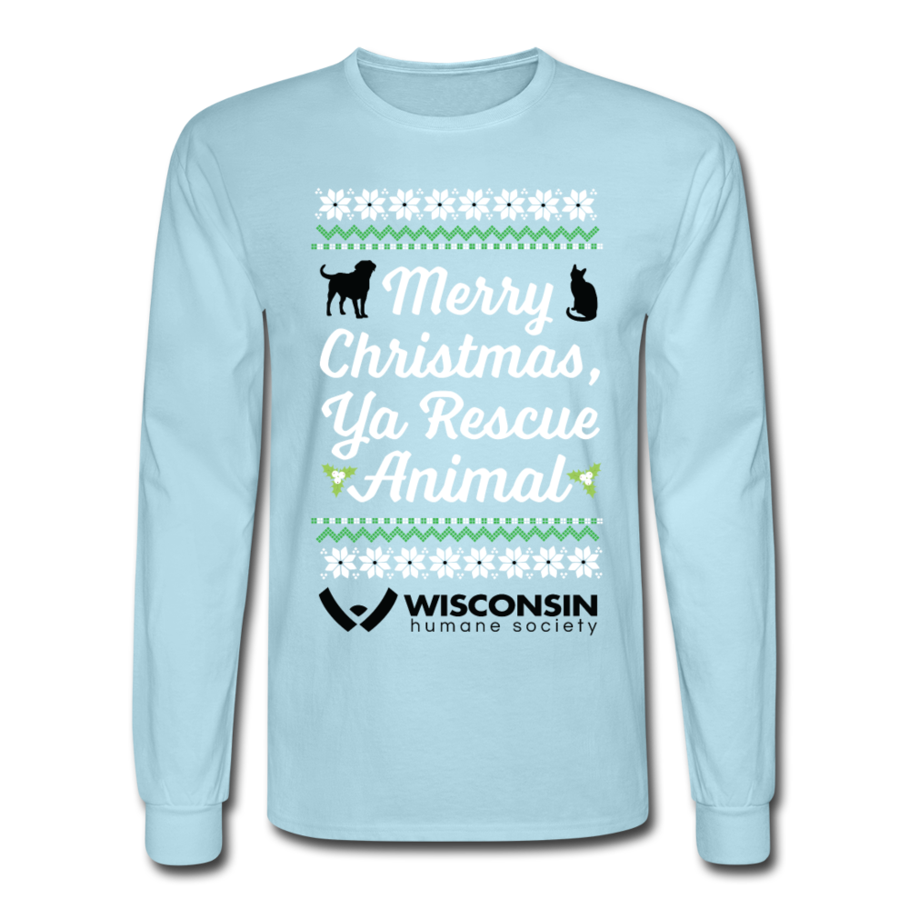 
                  
                    Ya Rescue Animal Long Sleeve T-Shirt - powder blue
                  
                