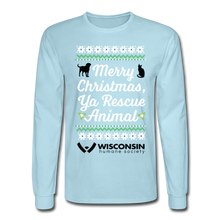 Load image into Gallery viewer, Ya Rescue Animal Long Sleeve T-Shirt - powder blue