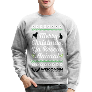 Ya Rescue Animal Classic Sweatshirt - heather gray
