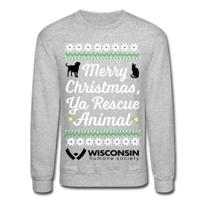 Ya Rescue Animal Classic Sweatshirt - heather gray