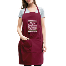 Load image into Gallery viewer, Ya Rescue Animal Adjustable Apron - burgundy