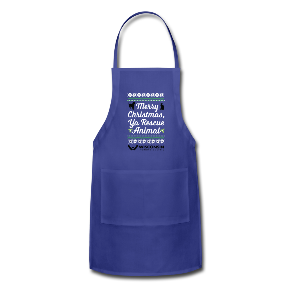 
                  
                    Ya Rescue Animal Adjustable Apron - royal blue
                  
                