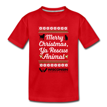 Load image into Gallery viewer, Ya Rescue Animal Kids&#39; Premium T-Shirt - red