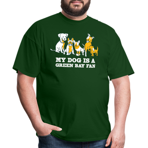 Dog is a GB Fan Classic T-Shirt - forest green