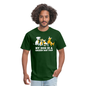 Dog is a GB Fan Classic T-Shirt - forest green
