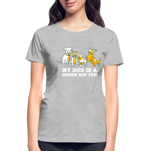 Dog is GB Fan Contoured Ultra T-Shirt - heather gray
