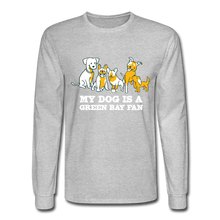 Load image into Gallery viewer, Dog is a GB Fan Classic Long Sleeve T-Shirt - heather gray