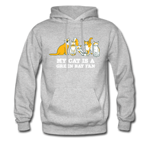 Load image into Gallery viewer, Cat is a GB Fan Classic Hoodie - heather gray