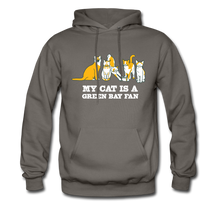 Load image into Gallery viewer, Cat is a GB Fan Classic Hoodie - asphalt gray