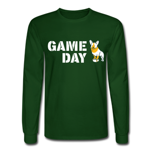 Game Day Dog Classic Long Sleeve T-Shirt - forest green