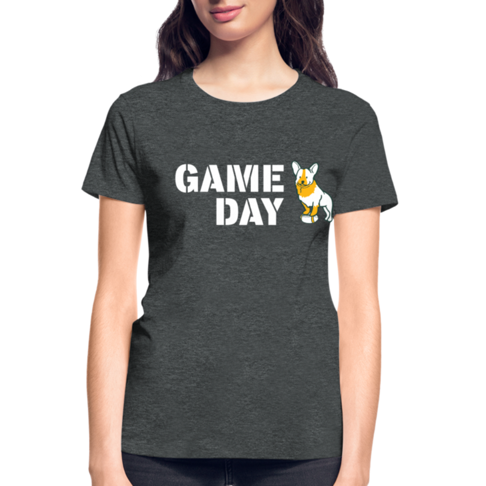 Game Day Dog Contoured Ultra T-Shirt - deep heather