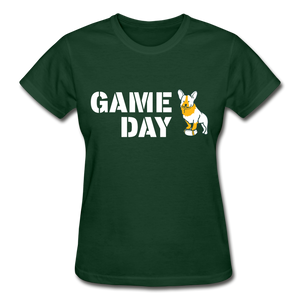 Game Day Dog Contoured Ultra T-Shirt - forest green
