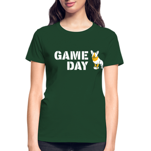 Game Day Dog Contoured Ultra T-Shirt - forest green