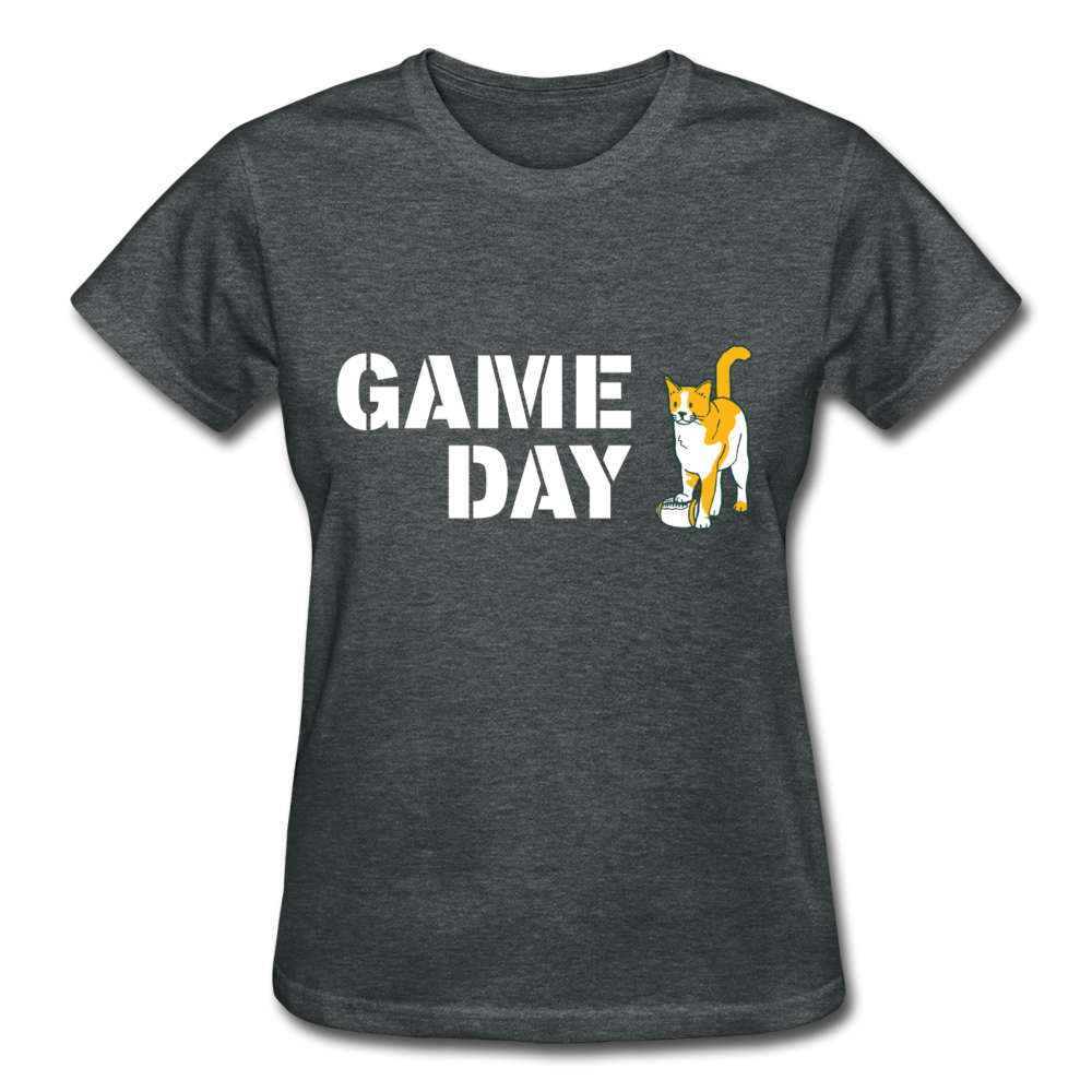 
                  
                    Game Day Cat Contoured Ultra T-Shirt - deep heather
                  
                