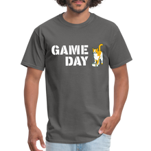 Load image into Gallery viewer, Game Day Cat Classic T-Shirt - charcoal