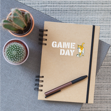 Load image into Gallery viewer, Game Day Cat Sticker - transparent glossy