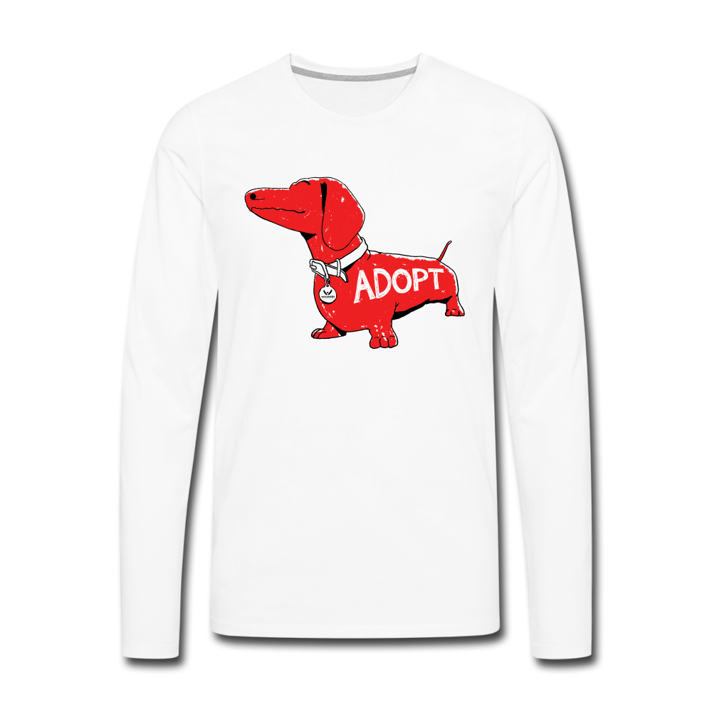 
                  
                    "Big Red Dog" Classic Premium Long Sleeve T-Shirt - white
                  
                