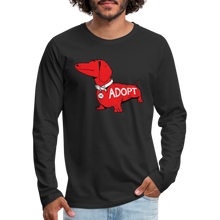 Load image into Gallery viewer, &quot;Big Red Dog&quot; Classic Premium Long Sleeve T-Shirt - black