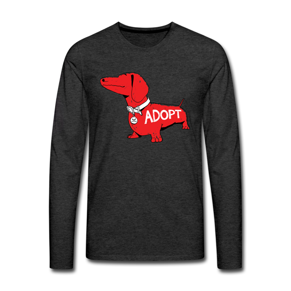 
                  
                    "Big Red Dog" Classic Premium Long Sleeve T-Shirt - charcoal grey
                  
                