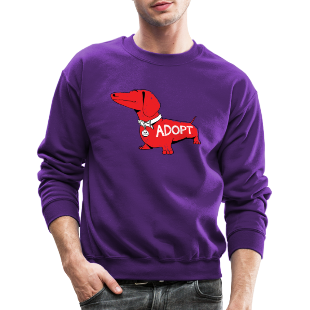 
                  
                    "Big Red Dog" Crewneck Sweatshirt - purple
                  
                