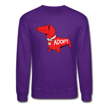 Load image into Gallery viewer, &quot;Big Red Dog&quot; Crewneck Sweatshirt - purple