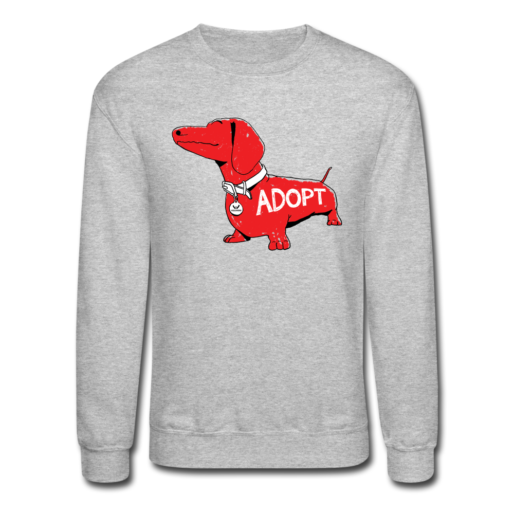 
                  
                    "Big Red Dog" Crewneck Sweatshirt - heather gray
                  
                