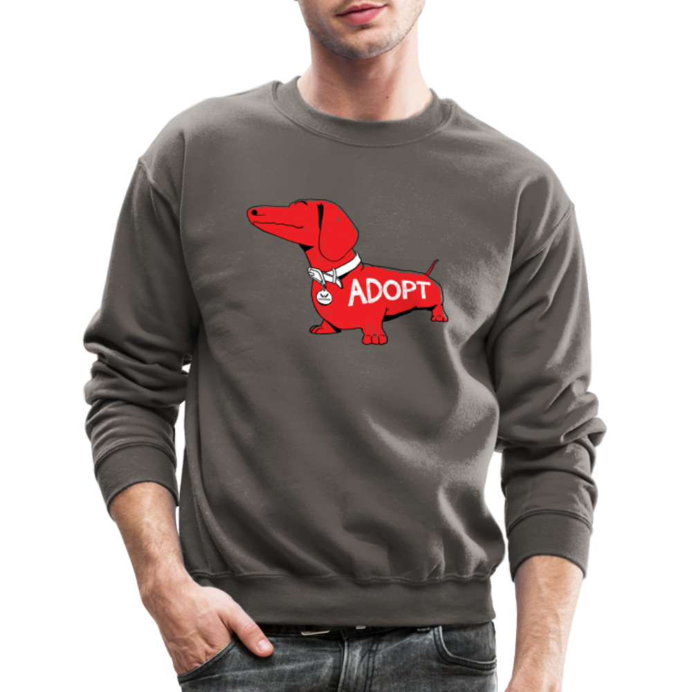 
                  
                    "Big Red Dog" Crewneck Sweatshirt - asphalt gray
                  
                