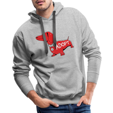 Load image into Gallery viewer, &quot;Big Red Dog&quot; Classic Premium Hoodie - heather grey