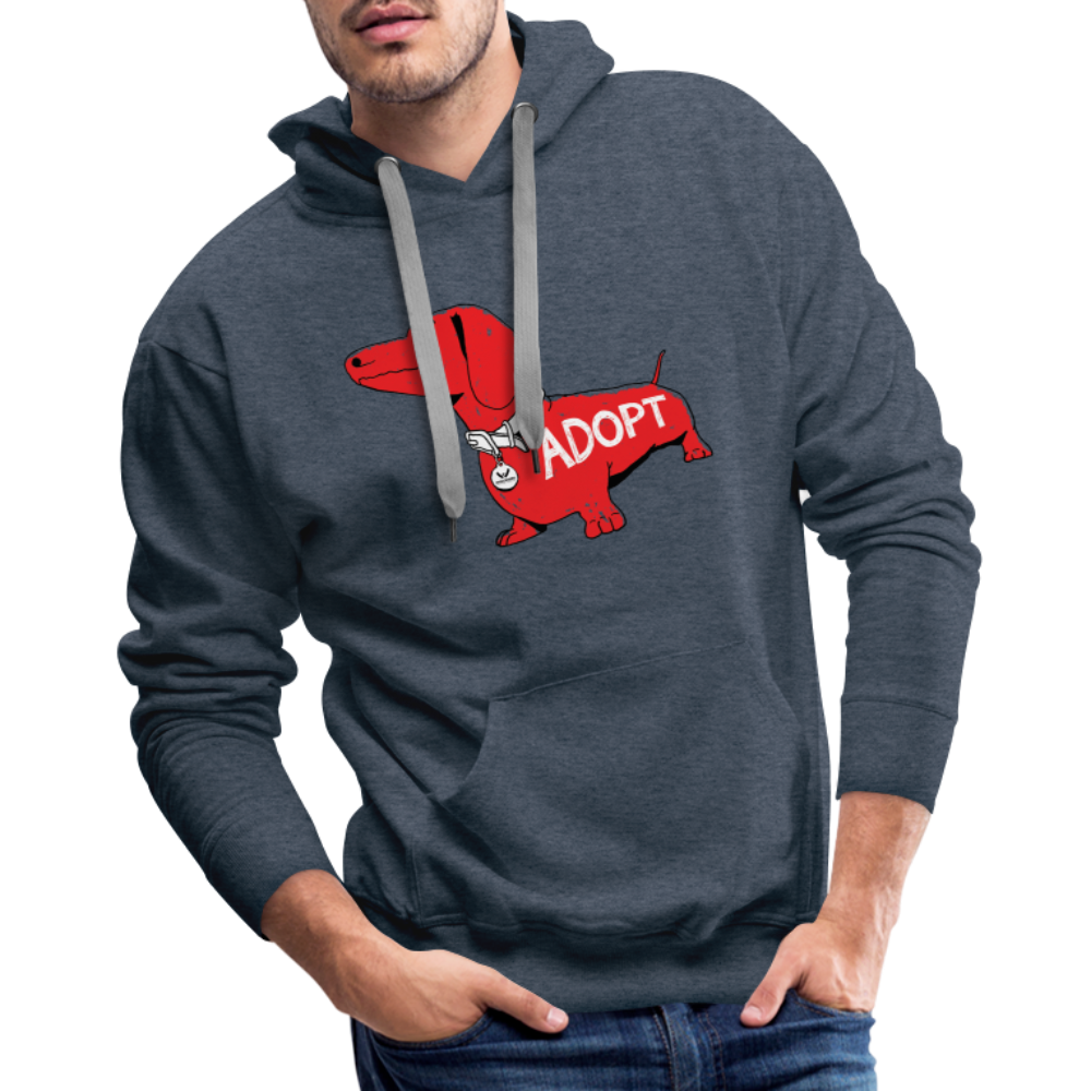 
                  
                    "Big Red Dog" Classic Premium Hoodie - heather denim
                  
                