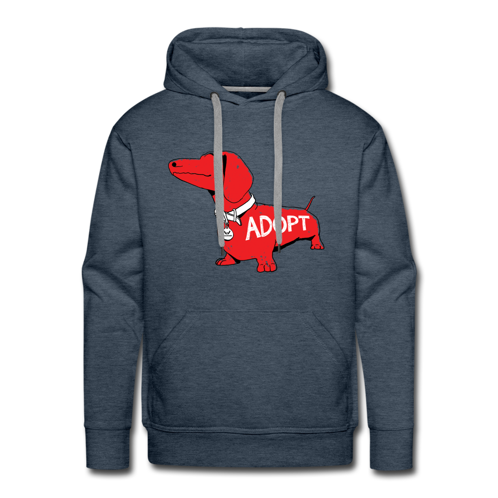 
                  
                    "Big Red Dog" Classic Premium Hoodie - heather denim
                  
                