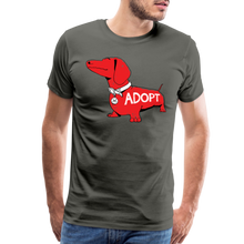 Load image into Gallery viewer, &quot;Big Red Dog&quot; Classic Premium T-Shirt - asphalt gray