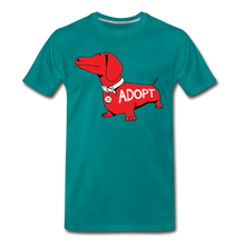 Load image into Gallery viewer, &quot;Big Red Dog&quot; Classic Premium T-Shirt - teal
