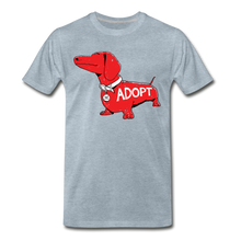 Load image into Gallery viewer, &quot;Big Red Dog&quot; Classic Premium T-Shirt - heather ice blue