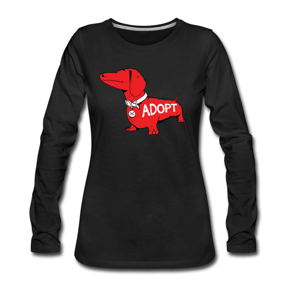 
                  
                    "Big Red Dog" Contoured Premium Long Sleeve T-Shirt - black
                  
                
