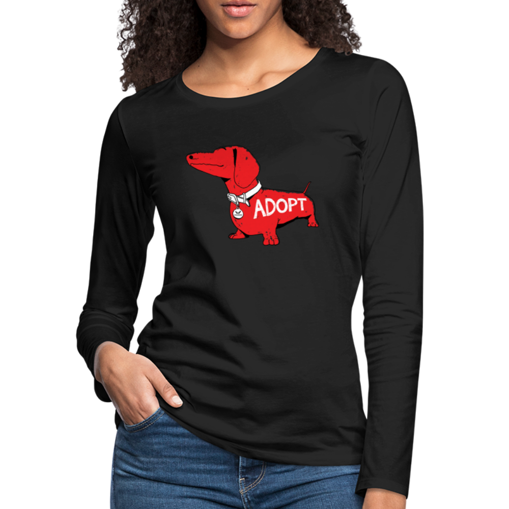 
                  
                    "Big Red Dog" Contoured Premium Long Sleeve T-Shirt - black
                  
                