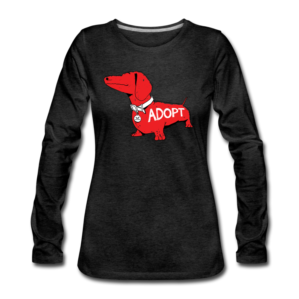 
                  
                    "Big Red Dog" Contoured Premium Long Sleeve T-Shirt - charcoal grey
                  
                