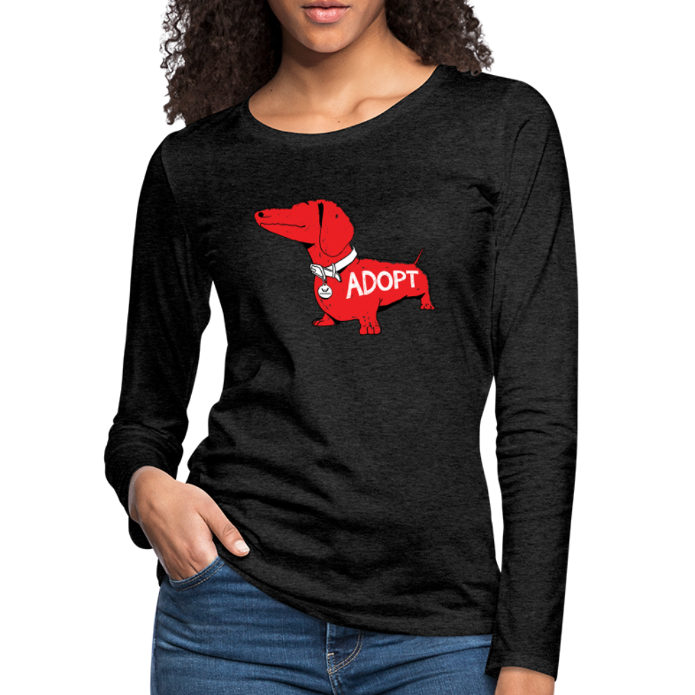 
                  
                    "Big Red Dog" Contoured Premium Long Sleeve T-Shirt - charcoal grey
                  
                