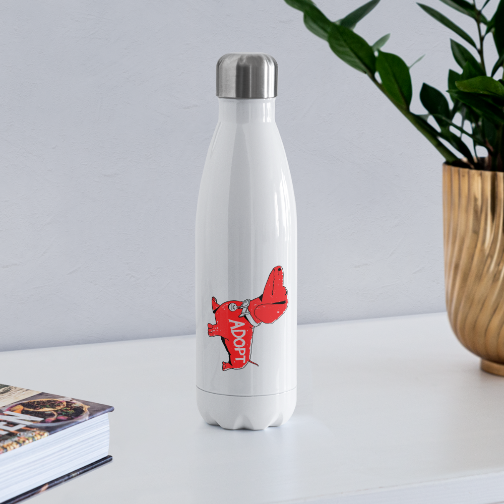 
                  
                    "Big Red Dog" Stainless Steel Water Bottle - white
                  
                