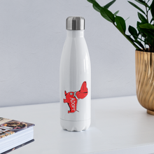Load image into Gallery viewer, &quot;Big Red Dog&quot; Stainless Steel Water Bottle - white